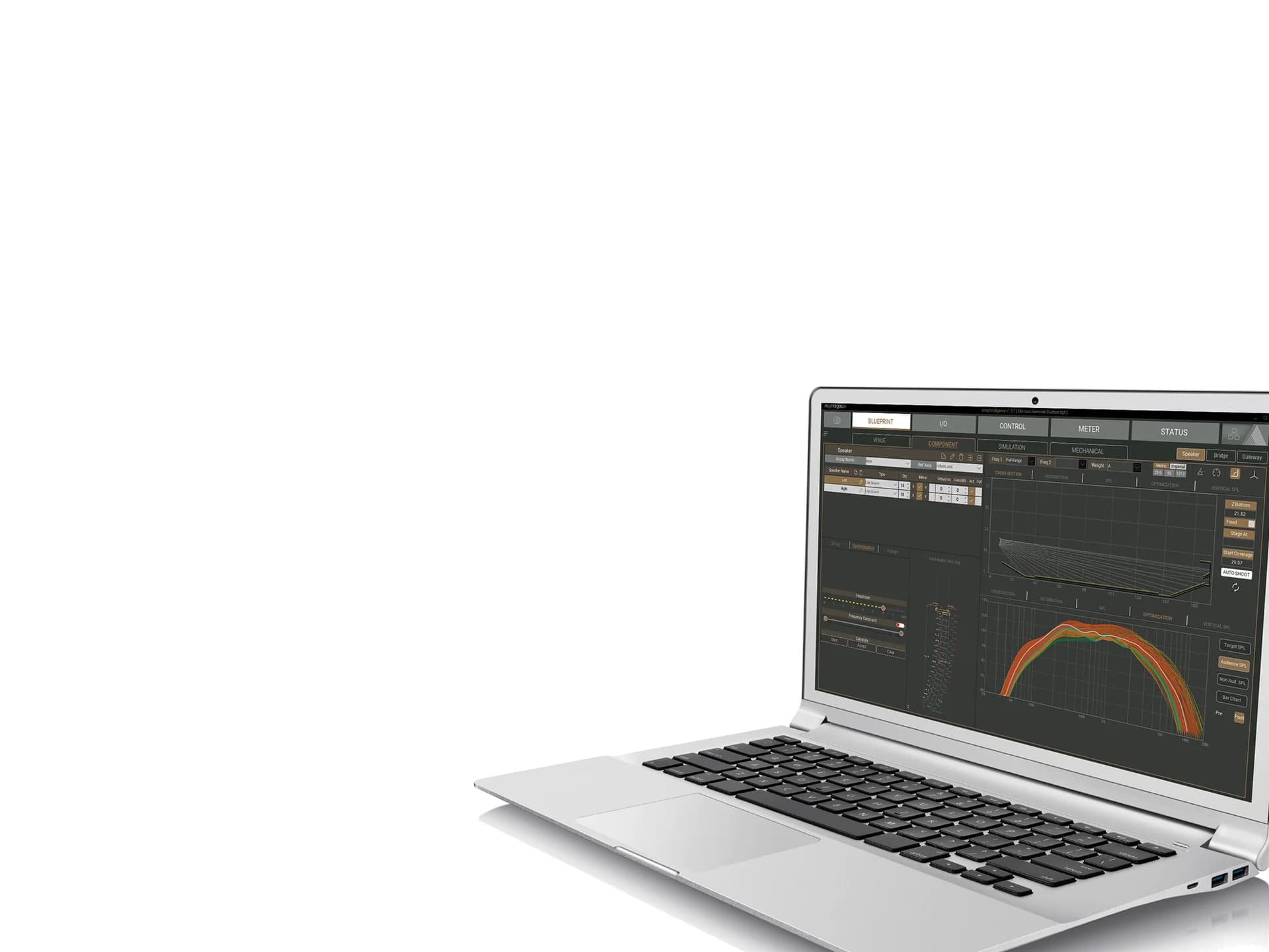 Promotional Image of Adamson System Engineering Array Intelligence software.