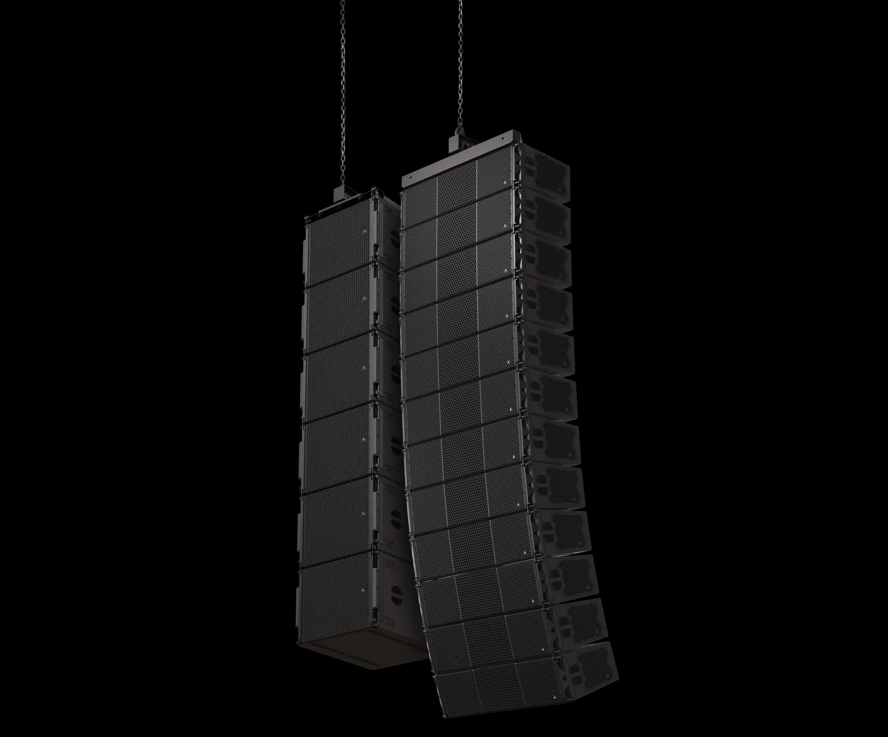 image of an Adamson System Engineering speaker hang
