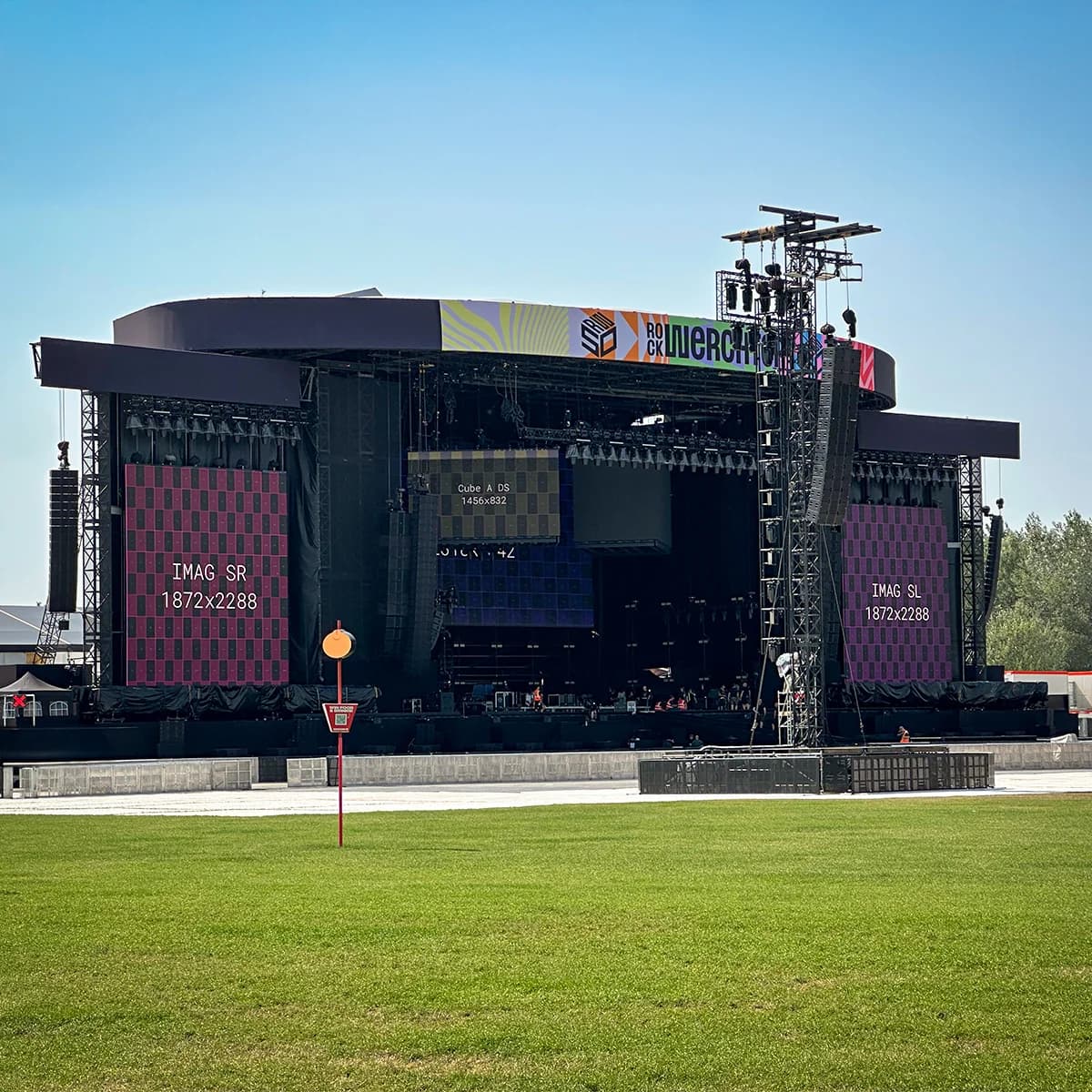 Adamson Rocks Werchter 2025 - Over 600 Loudspeakers Deployed