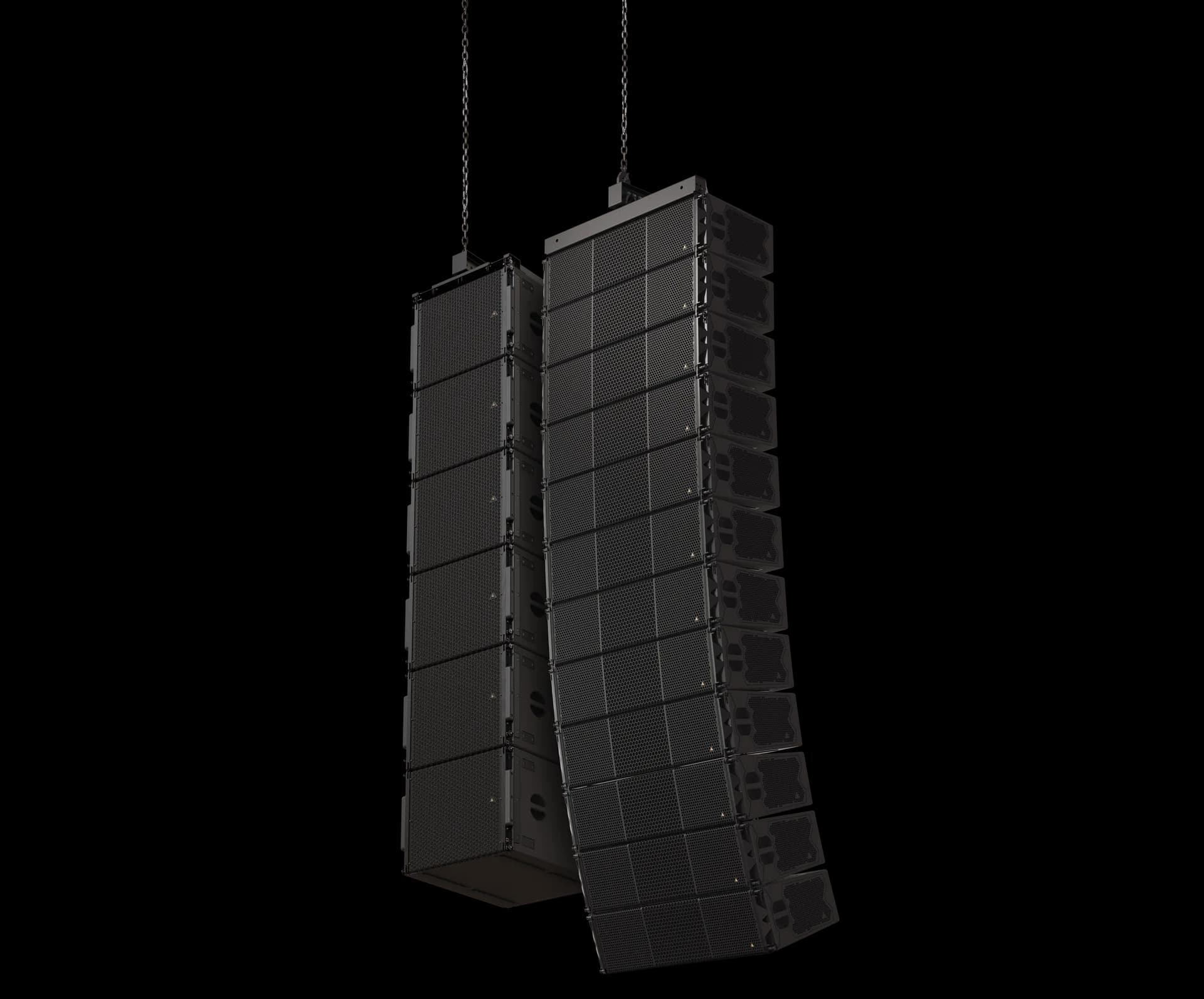 image of an Adamson System Engineering speaker hang